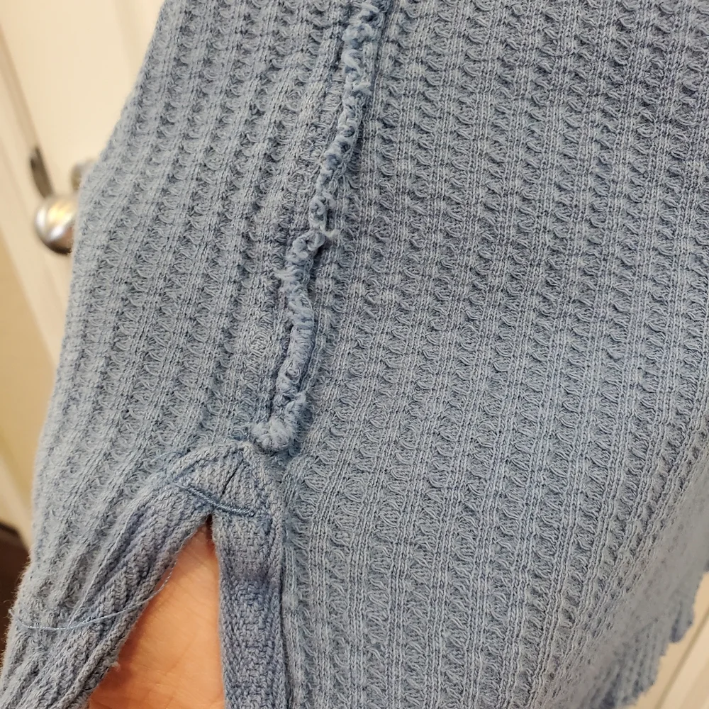 Free People waffle knit